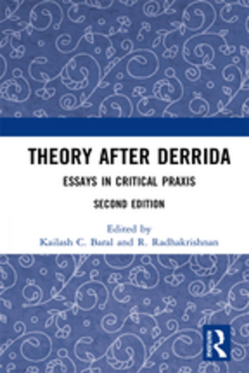 Big bigCover of Theory after Derrida