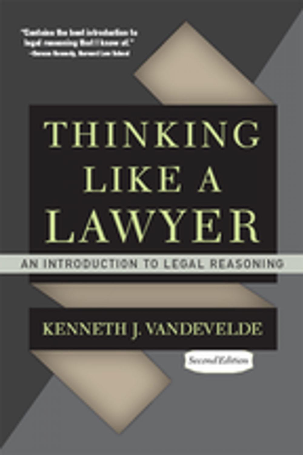 Big bigCover of Thinking Like a Lawyer