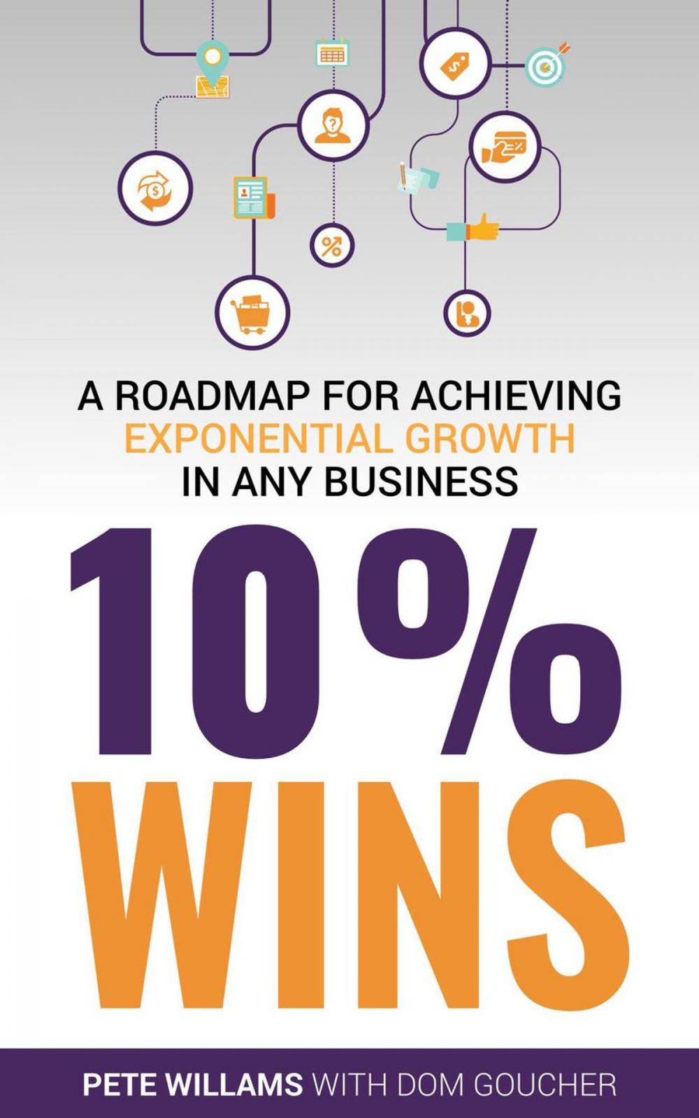 Big bigCover of 10% Wins: A Roadmap for Achieving Exponential Growth in ANY Business
