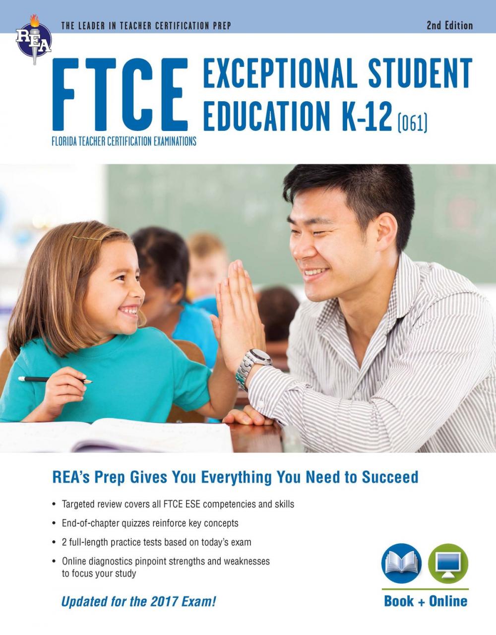 Big bigCover of FTCE Exceptional Student Education K-12 (061) Book + Online 2e