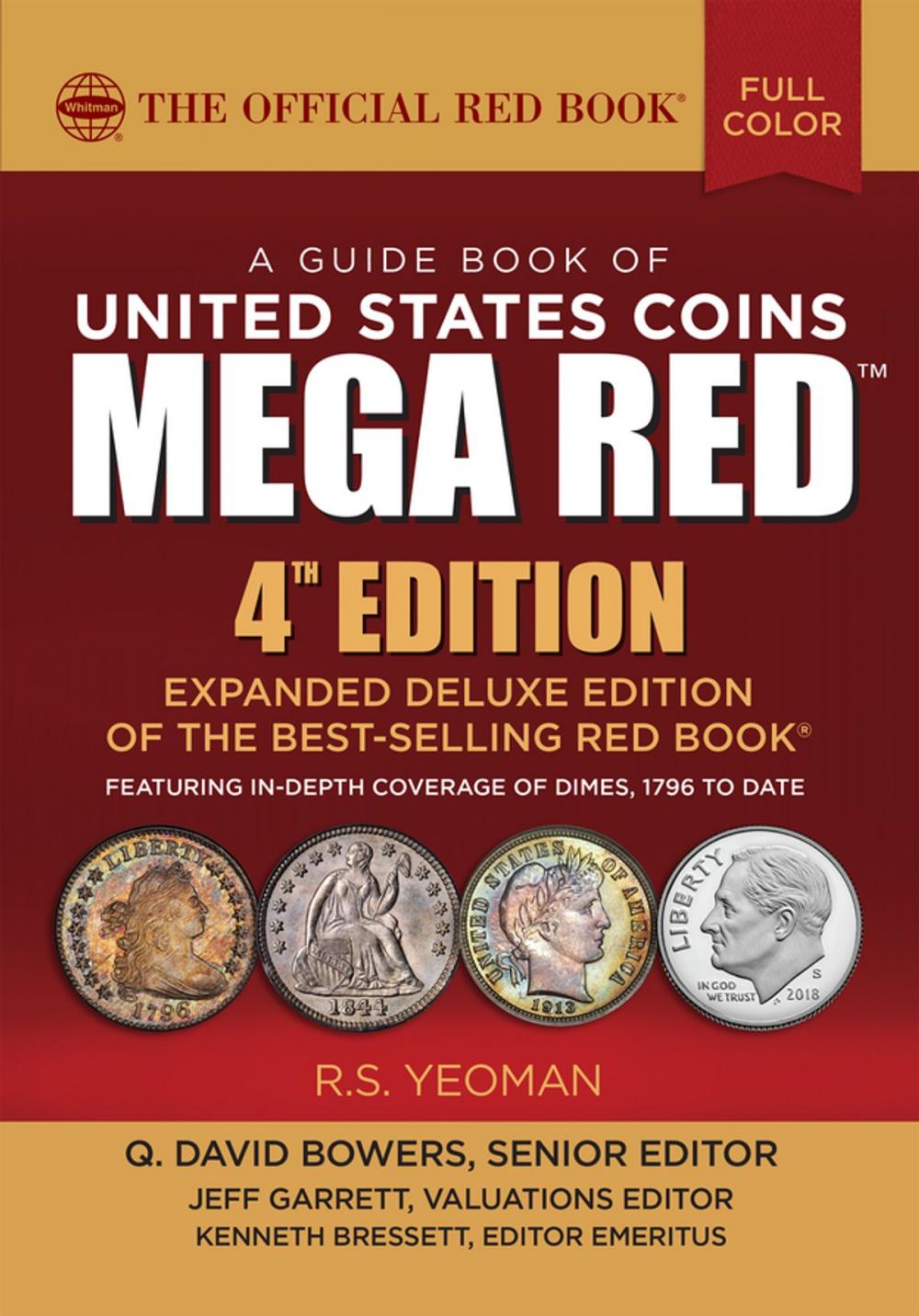 Big bigCover of A Guide Book of United States Coins MEGA RED