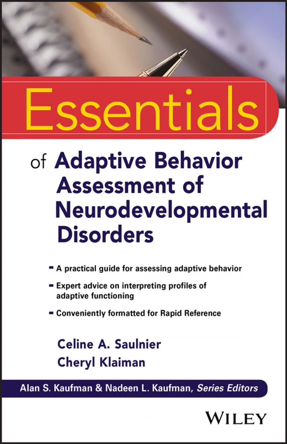 Big bigCover of Essentials of Adaptive Behavior Assessment of Neurodevelopmental Disorders
