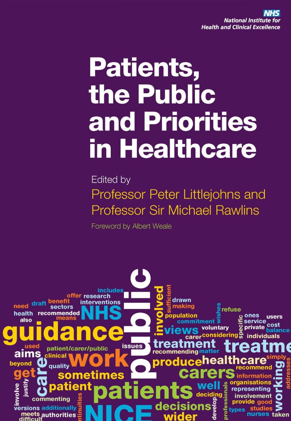 Big bigCover of Patients, the Public and Priorities in Healthcare