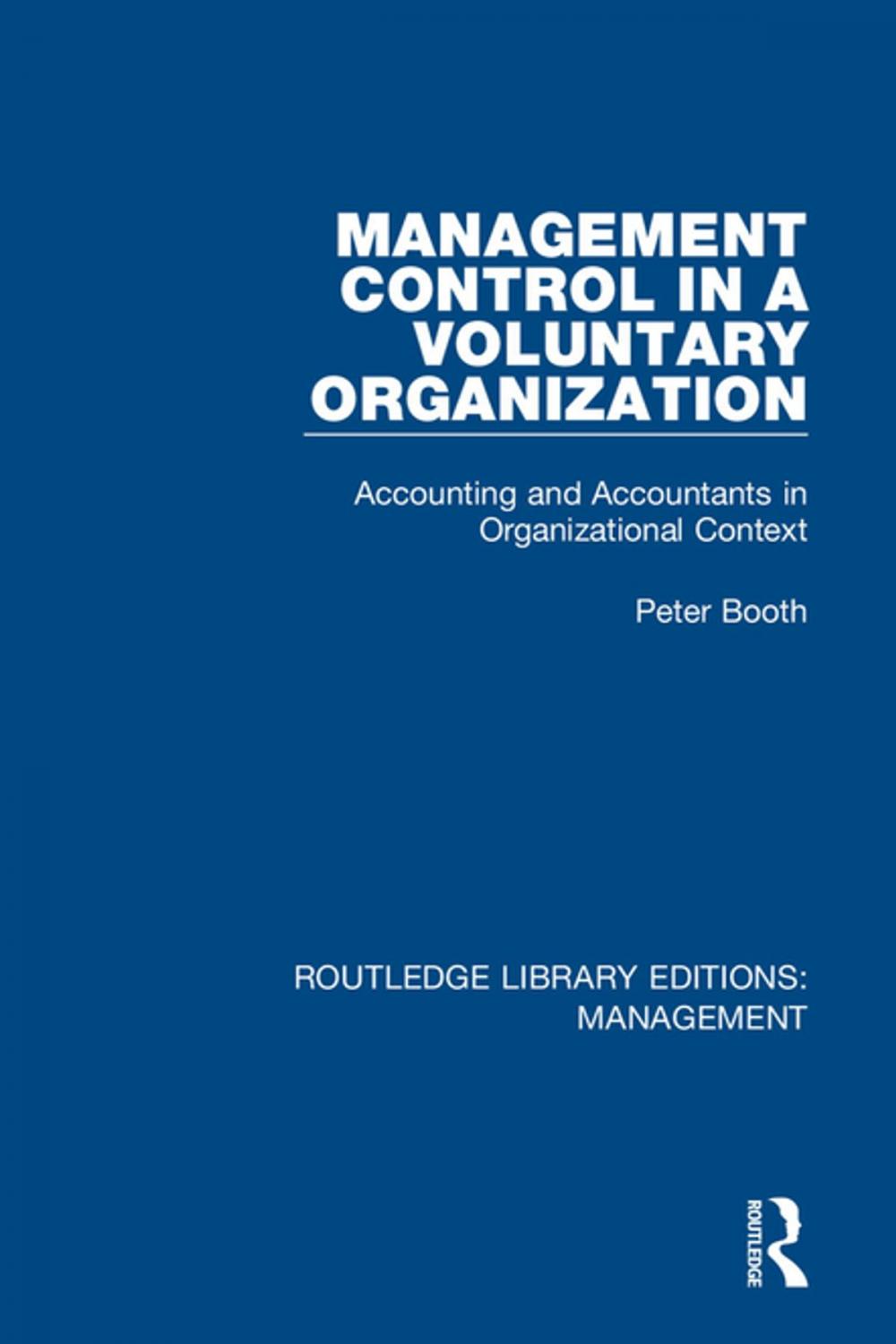 Big bigCover of Management Control in a Voluntary Organization