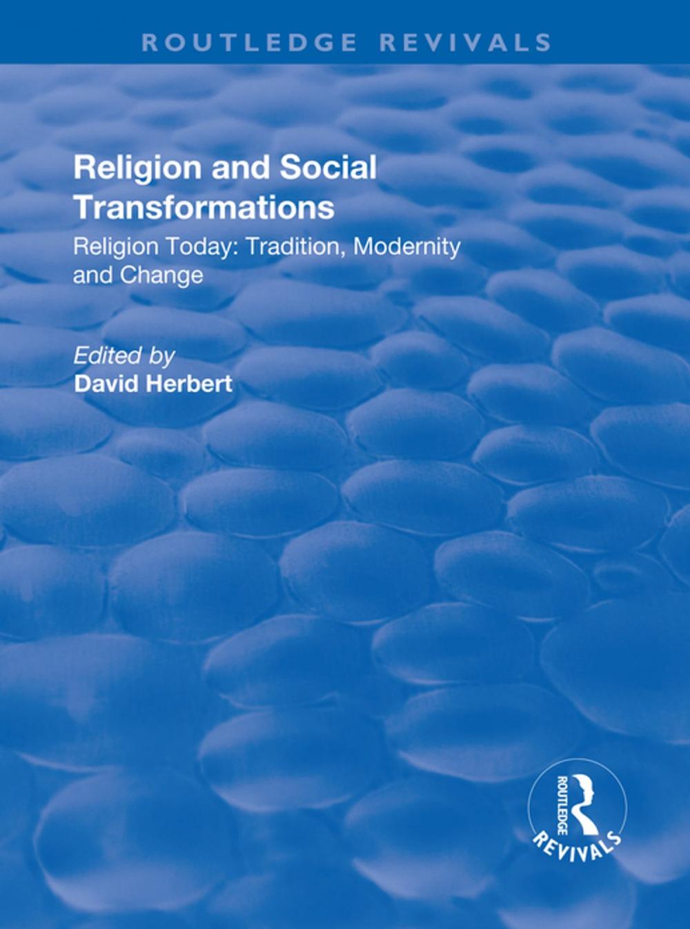 Big bigCover of Religion and Social Transformations