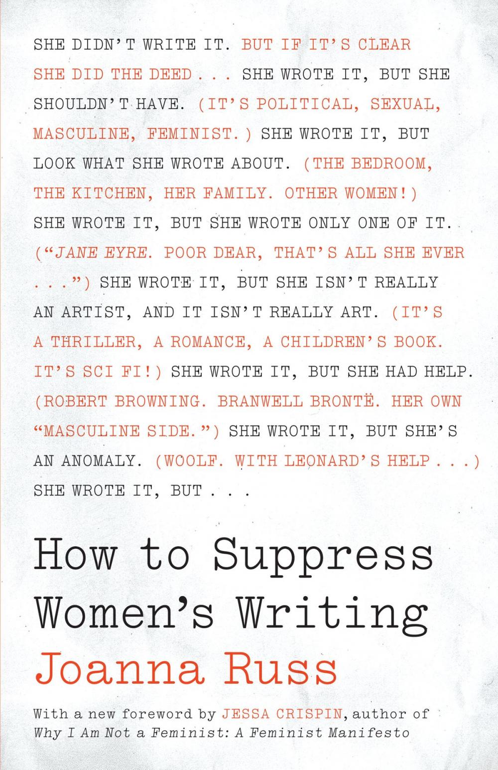 Big bigCover of How to Suppress Women's Writing