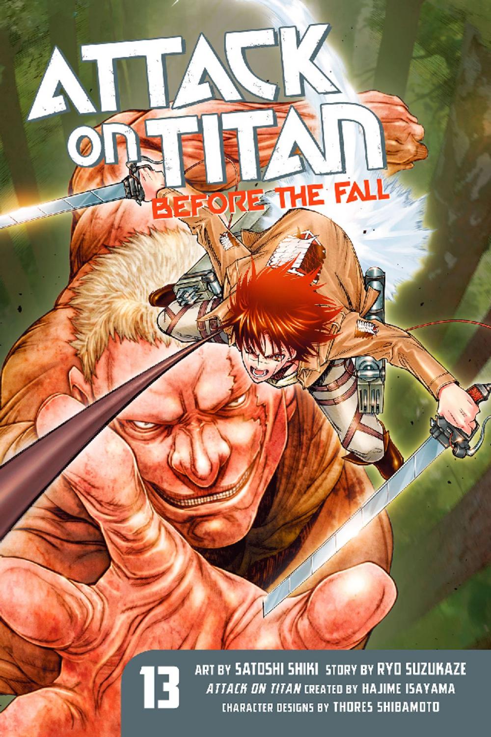 Big bigCover of Attack on Titan: Before the Fall