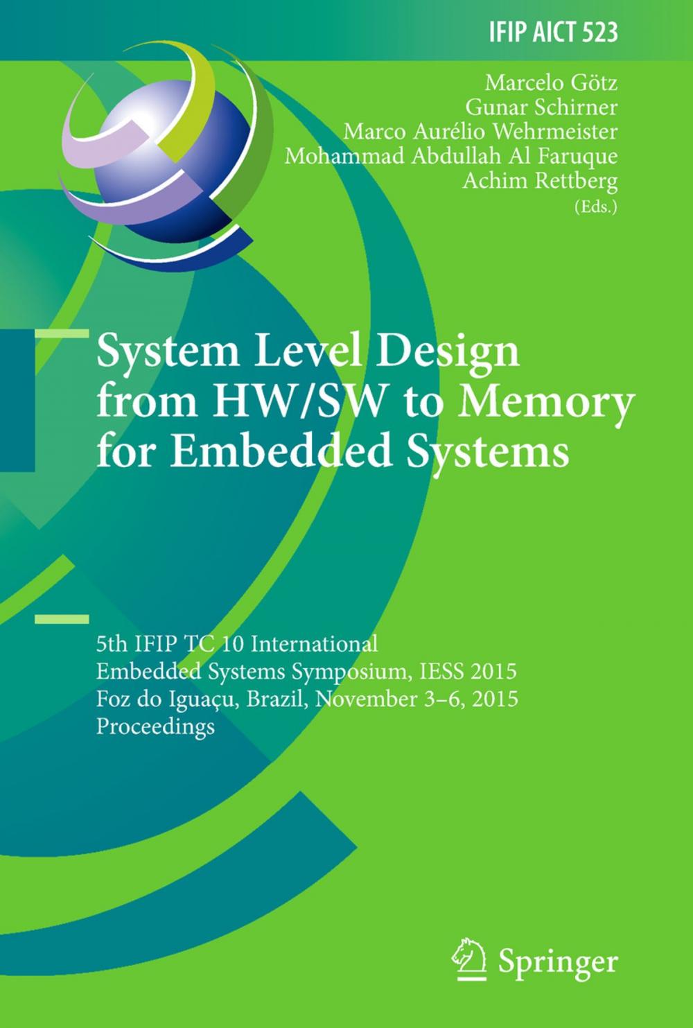 Big bigCover of System Level Design from HW/SW to Memory for Embedded Systems