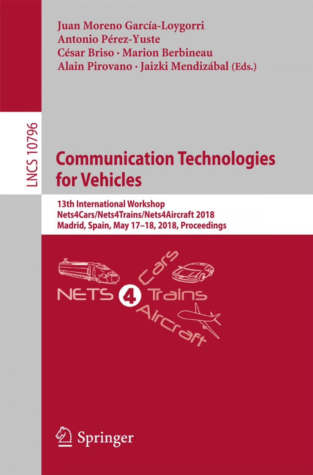 Big bigCover of Communication Technologies for Vehicles