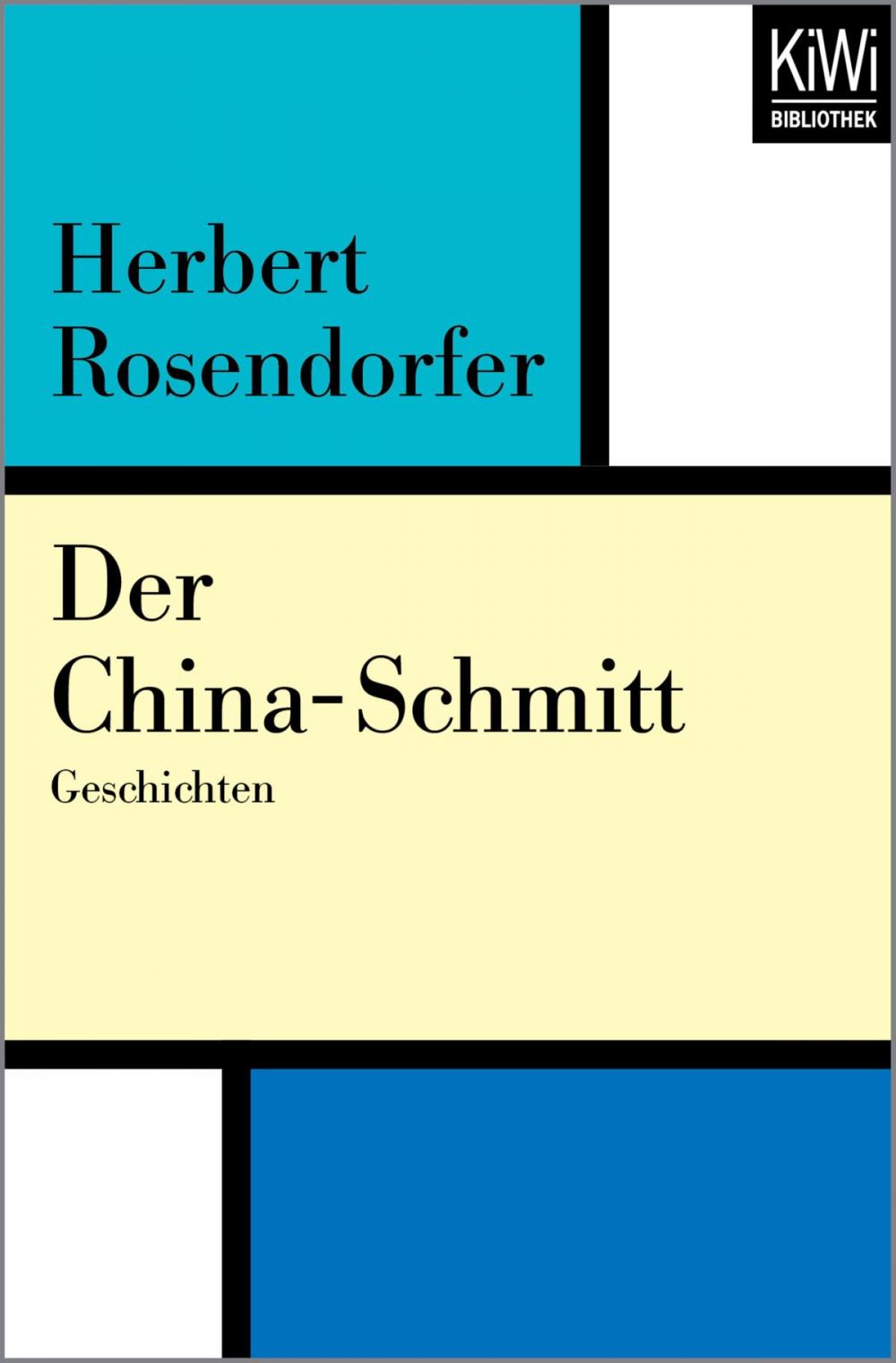 Big bigCover of Der China-Schmitt