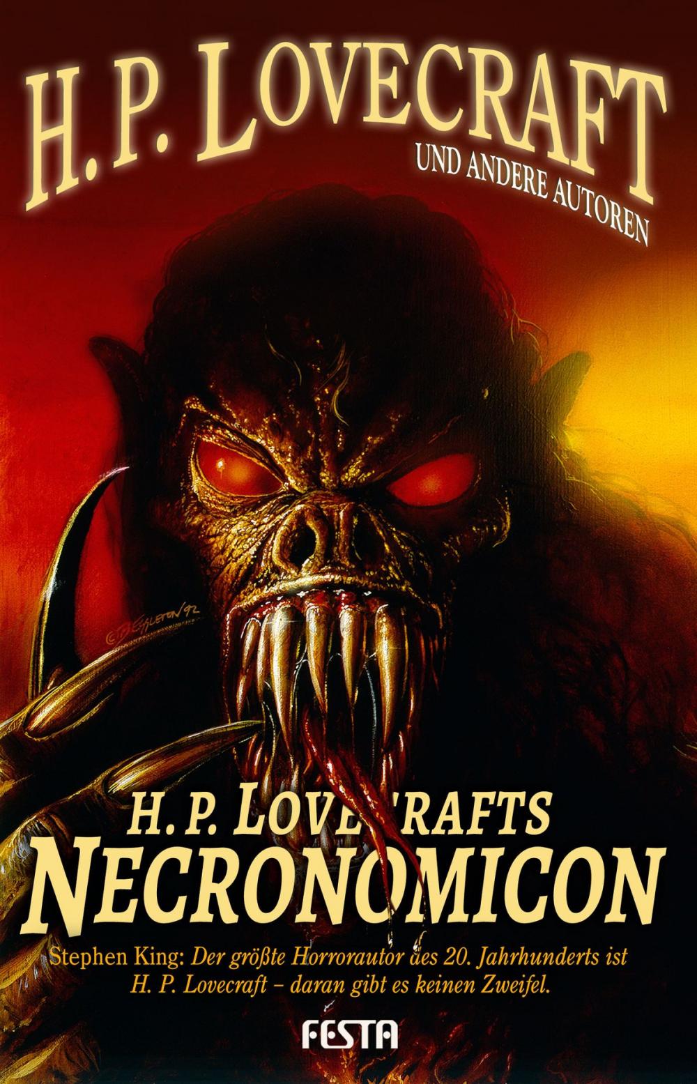 Big bigCover of H. P. Lovecrafts Necronomicon