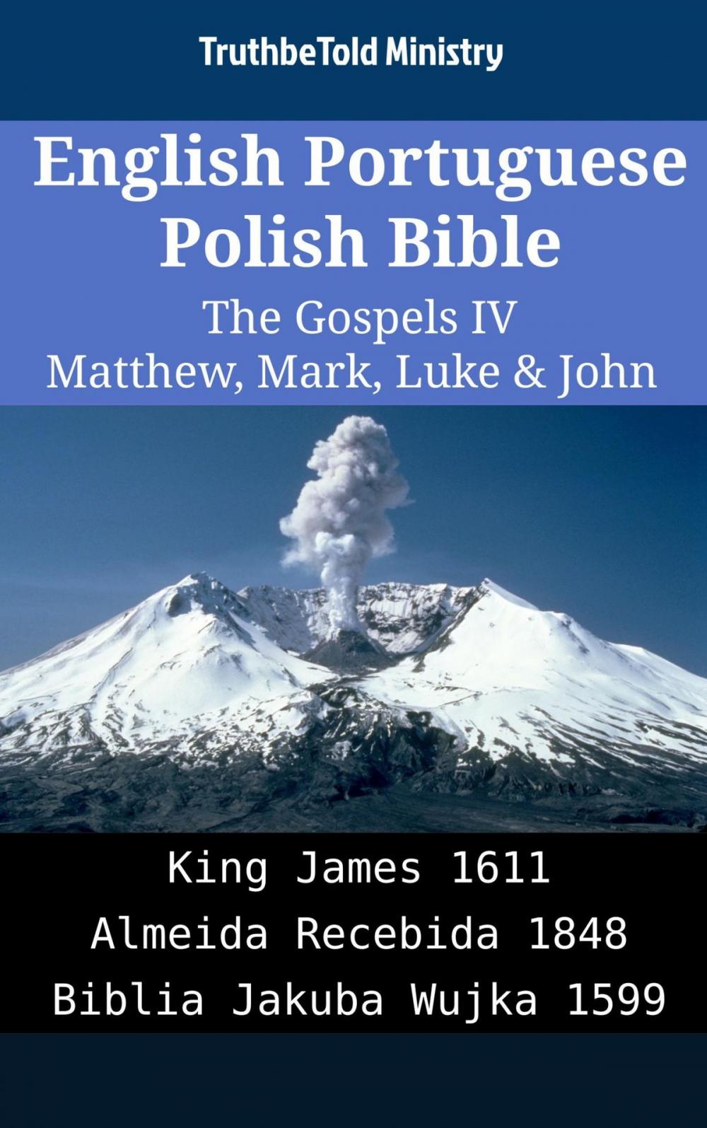 Big bigCover of English Portuguese Polish Bible - The Gospels IV - Matthew, Mark, Luke & John