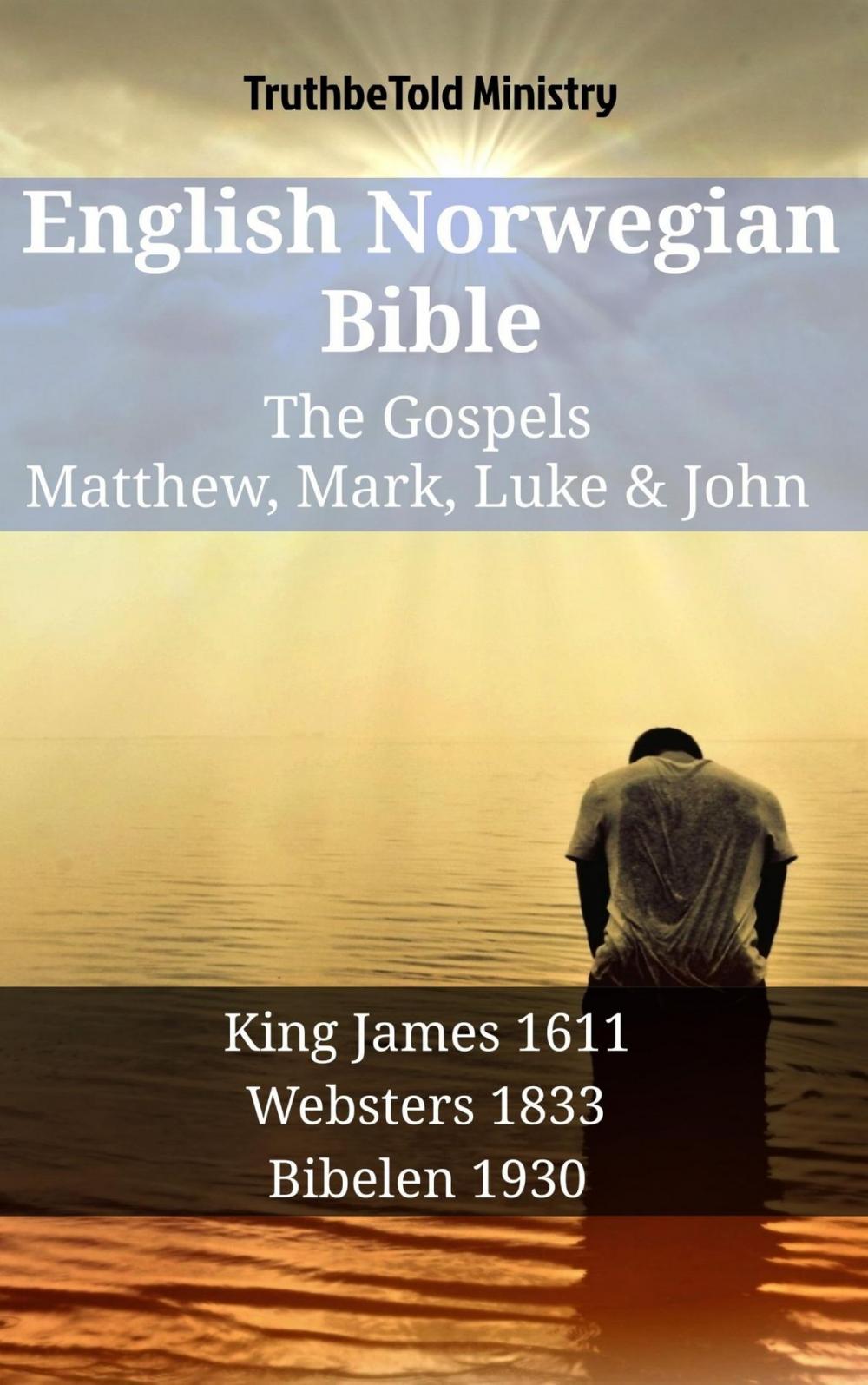 Big bigCover of English Norwegian Bible - The Gospels - Matthew, Mark, Luke & John