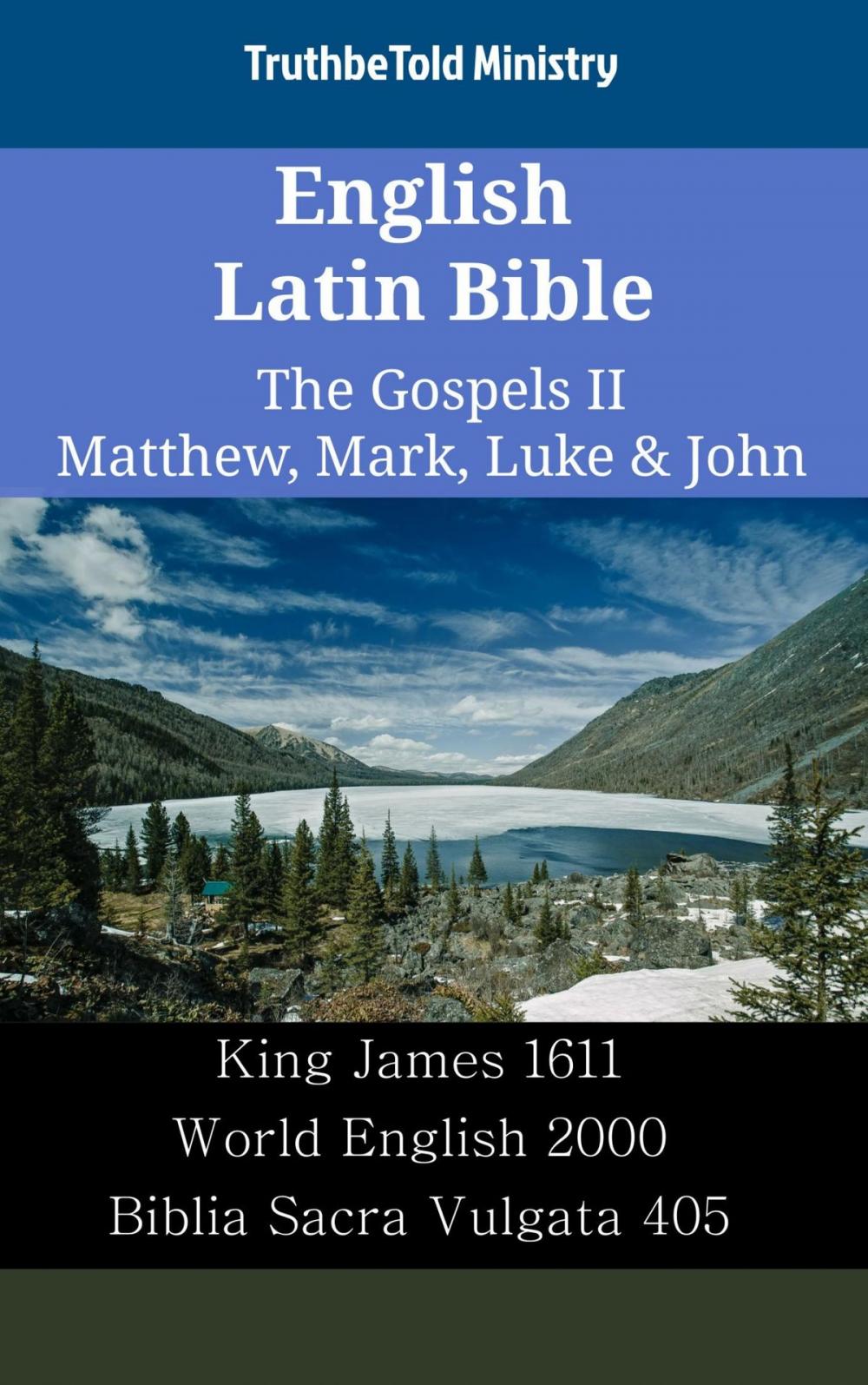 Big bigCover of English Latin Bible - The Gospels II - Matthew, Mark, Luke & John