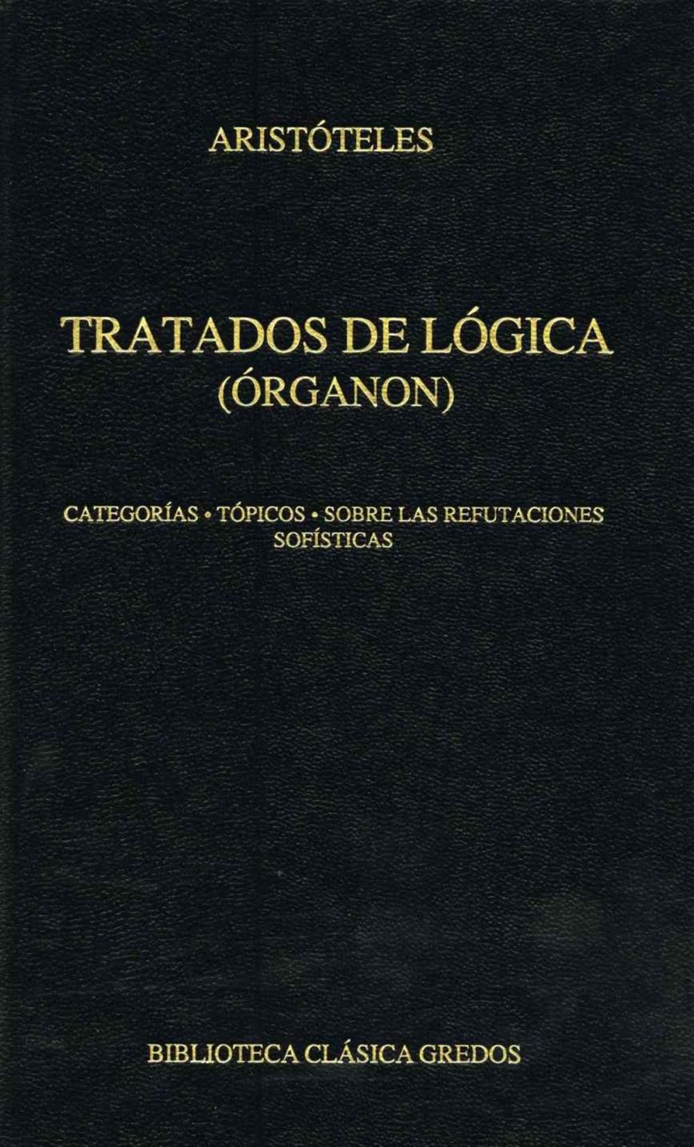 Big bigCover of Tratados de lógica (Órganon) I