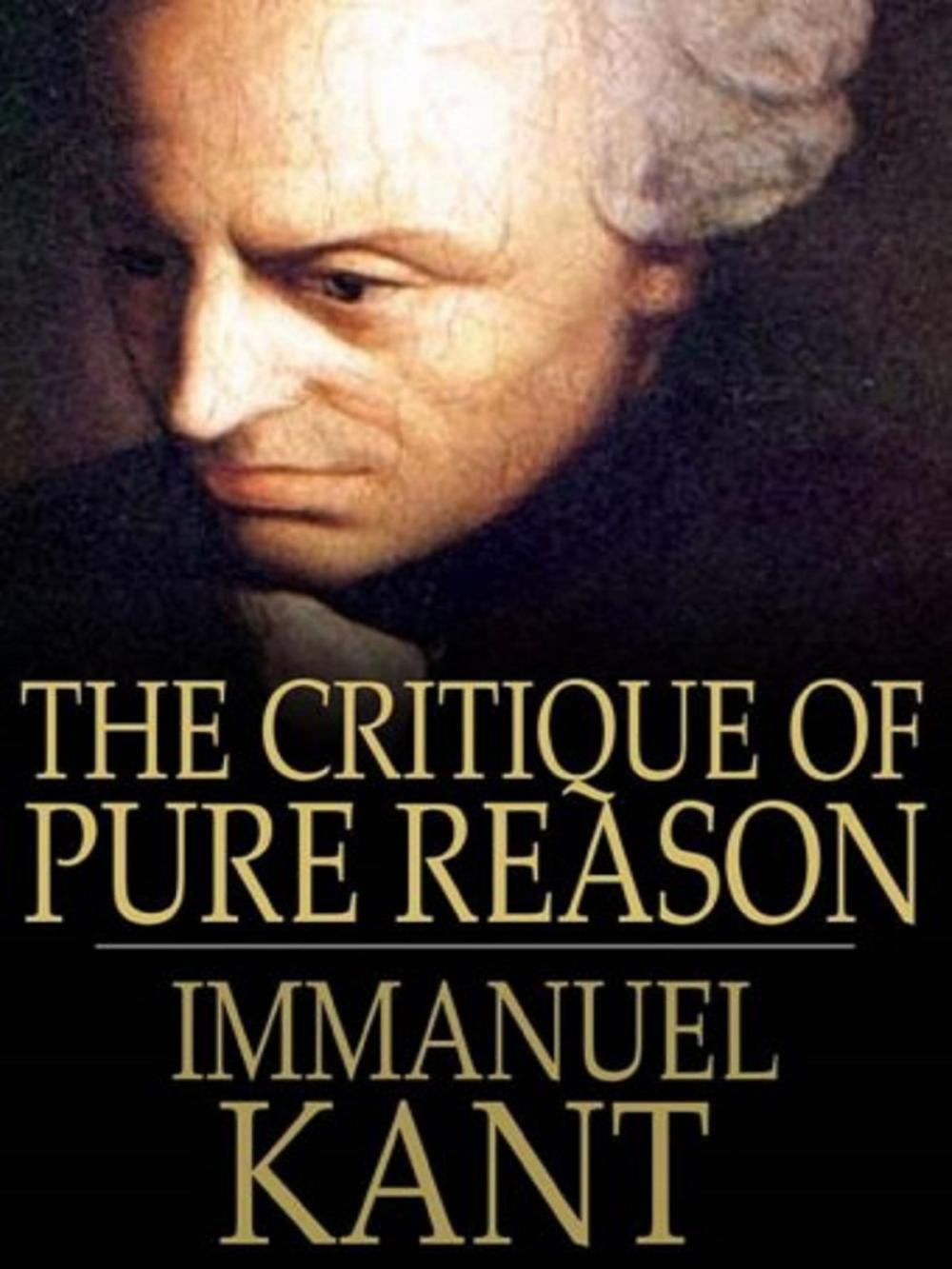 Big bigCover of The Critique of Pure Reason
