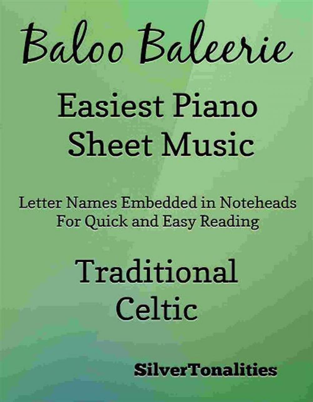 Big bigCover of Baloo Baleerie Easiest Piano Sheet Music