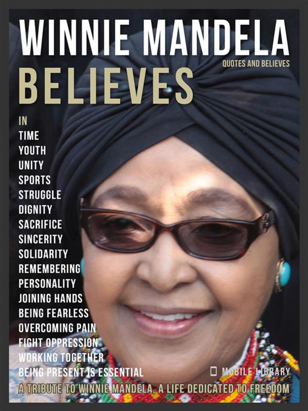 Big bigCover of Winnie Mandela Quotes And Believes