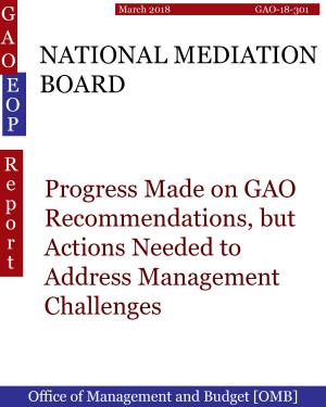 Cover of the book NATIONAL MEDIATION BOARD by Hugues Dumont