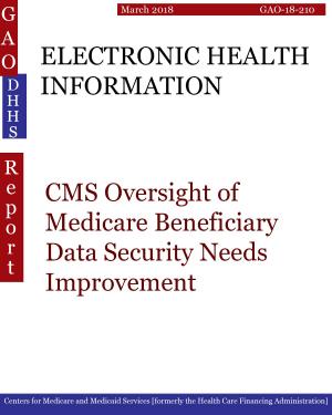 Book cover of ELECTRONIC HEALTH INFORMATION