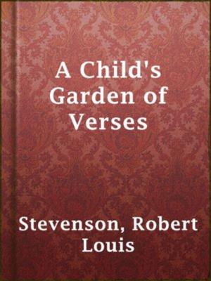 Cover of the book A Child's Garden of Verses by Edgar Allan Poe