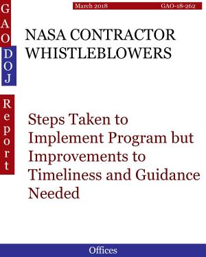 Cover of the book NASA CONTRACTOR WHISTLEBLOWERS by Hugues Dumont