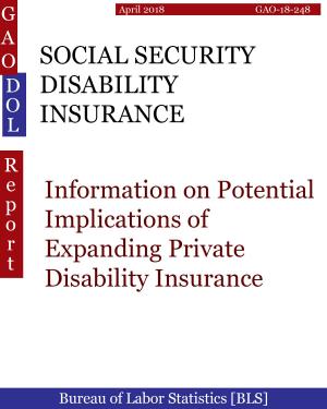Cover of the book SOCIAL SECURITY DISABILITY INSURANCE by Hugues Dumont