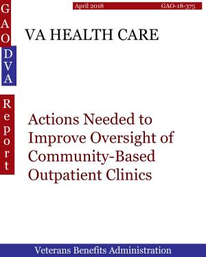 Cover of the book VA HEALTH CARE by Hillary DePiano
