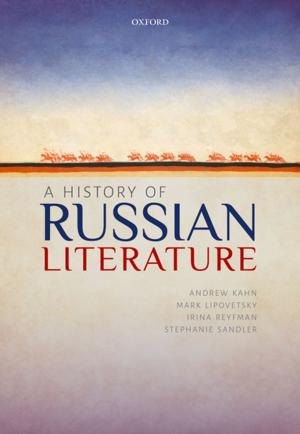 Book cover of A History of Russian Literature