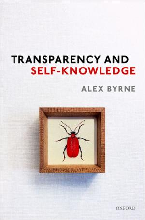 Cover of the book Transparency and Self-Knowledge by Angelo De Gubernatis