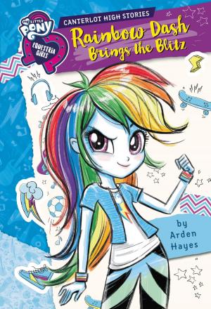Book cover of My Little Pony: Equestria Girls: Canterlot High Stories: Rainbow Dash Brings the Blitz