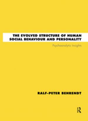 Cover of the book The Evolved Structure of Human Social Behaviour and Personality by Jonathan D. Oldfield