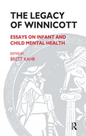Cover of the book The Legacy of Winnicott by K. Vossler