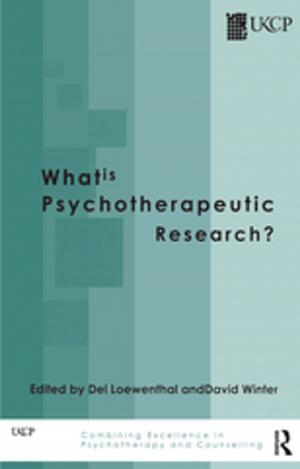 Cover of the book What is Psychotherapeutic Research? by Mary Moloney, Eucharia McCarthy