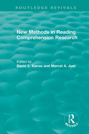 Cover of the book New Methods in Reading Comprehension Research by Anthony M. Platt, Cecilia Elizabeth O'Leary