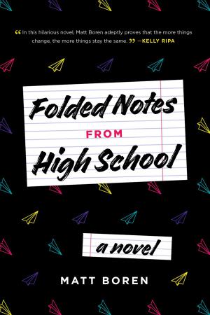 Cover of the book Folded Notes from High School by David A. Adler