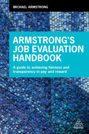 Book cover of Armstrong's Job Evaluation Handbook