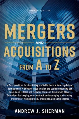 Cover of the book Mergers and Acquisitions from A to Z by Renee Evenson