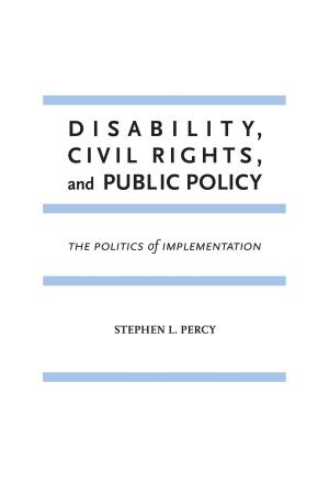 Book cover of Disability, Civil Rights, and Public Policy