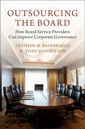 Cover of the book Outsourcing the Board by Steven S. Smith, Jason M. Roberts, Ryan J. Vander Wielen