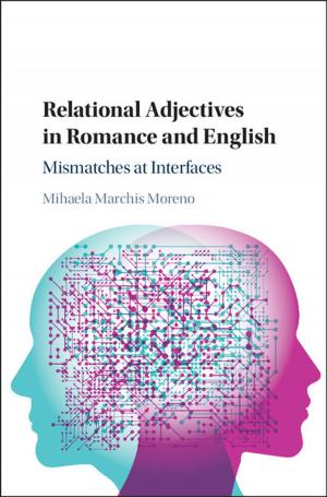 Cover of the book Relational Adjectives in Romance and English by Bryan Cohen