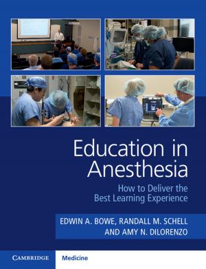 Cover of the book Education in Anesthesia by S. M. Payne