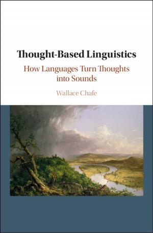 Book cover of Thought-based Linguistics