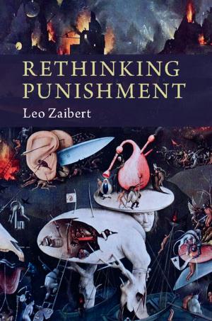 Cover of the book Rethinking Punishment by Marcel P. Timmer, Robert Inklaar, Mary O'Mahony, Bart van Ark
