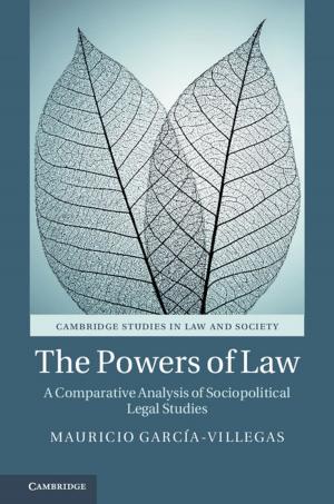 Cover of the book The Powers of Law by Nicolas Guilhot