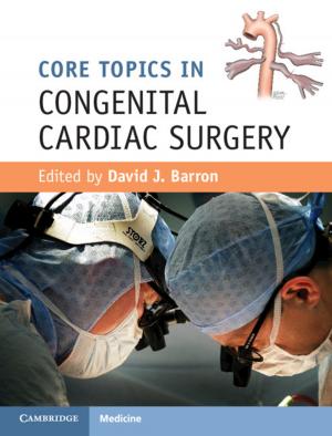 Cover of the book Core Topics in Congenital Cardiac Surgery by Marc Jacob