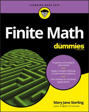 Cover of the book Finite Math For Dummies by Timothy Sinclair