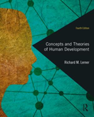 Book cover of Concepts and Theories of Human Development