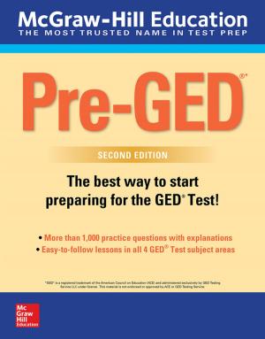 Cover of McGraw-Hill Education Pre-GED with Downloadable Tests, Second Edition