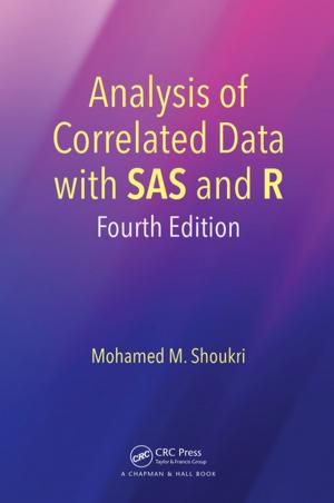 Cover of the book Analysis of Correlated Data with SAS and R by Nuh Bilgin, Hanifi Copur, Cemal Balci, Deniz Tumac